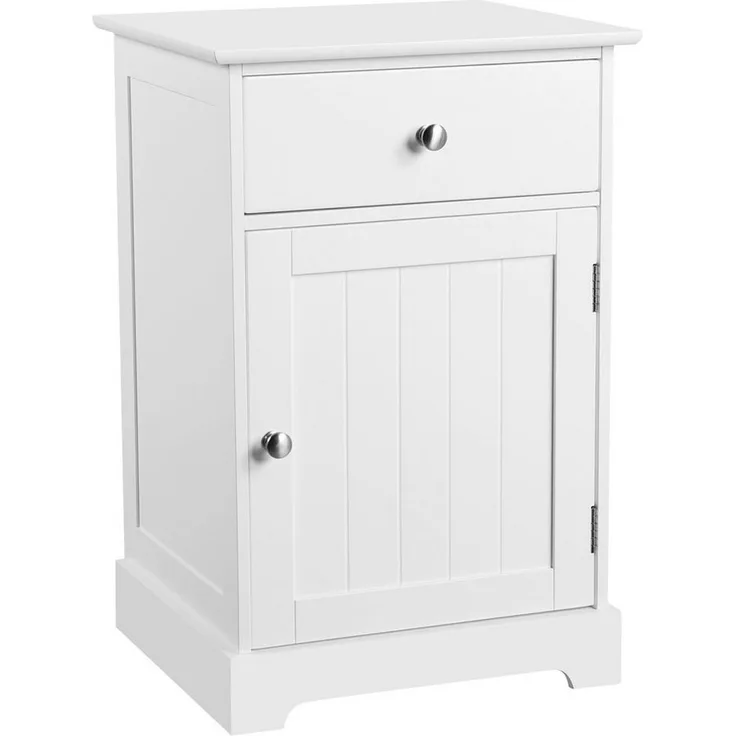 Yaheetech Nachtschrank Nachtkommode mit Stauraum für Schlafzimmer