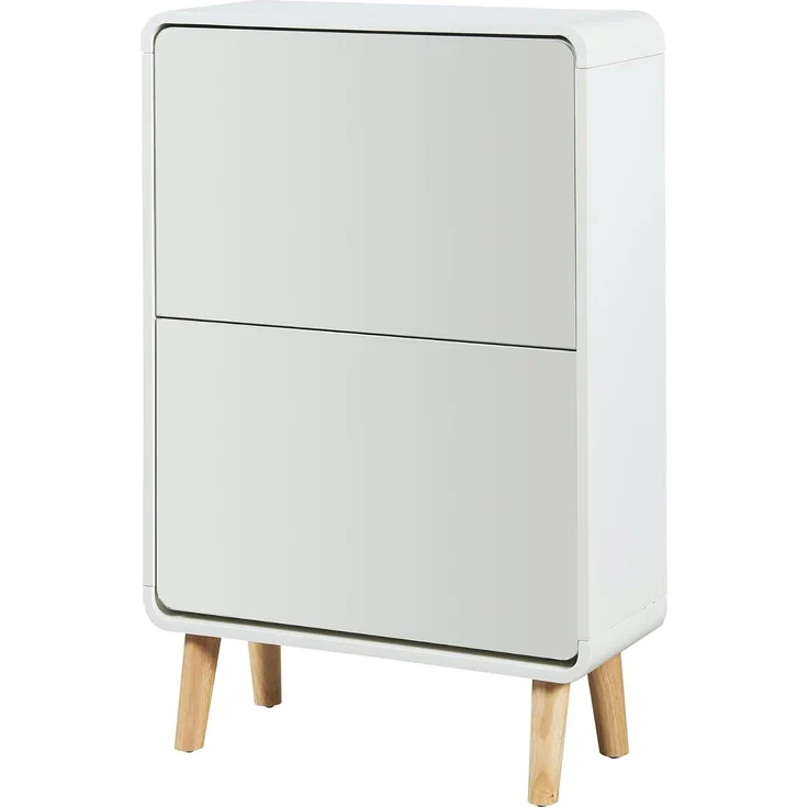 Schuhkipper Aure 96x63x24 cm Weiß [en. casa] – Bild 3