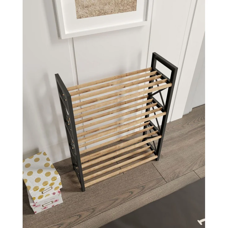 Skye Decor 'Plastic Bathroom 4' Mehrzweckregal, Schwarz, 46 x 64 x 18 cm – Bild 7