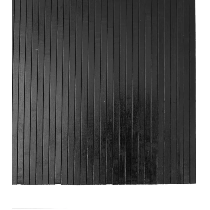 vidaXL Teppich Rechteckig Grau 80x400 cm Bambus 376790 – Bild 6