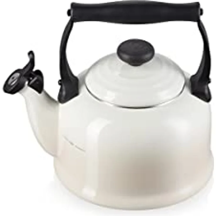 Le Creuset Wasserkessel Tradition Meringue - Creme/Beige – Bild 2