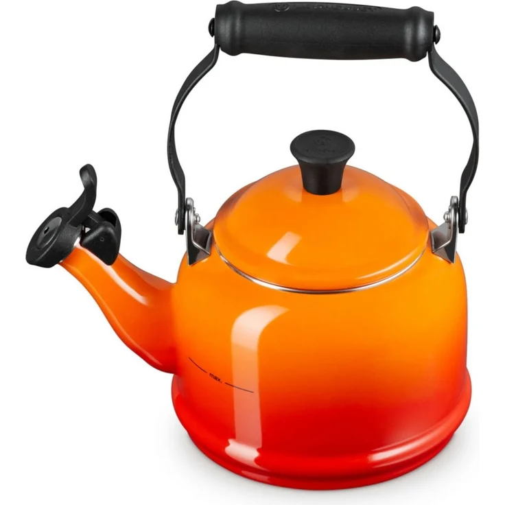 Le Creuset Wasserkessel Demi Ofenrot - Orange – Bild 1