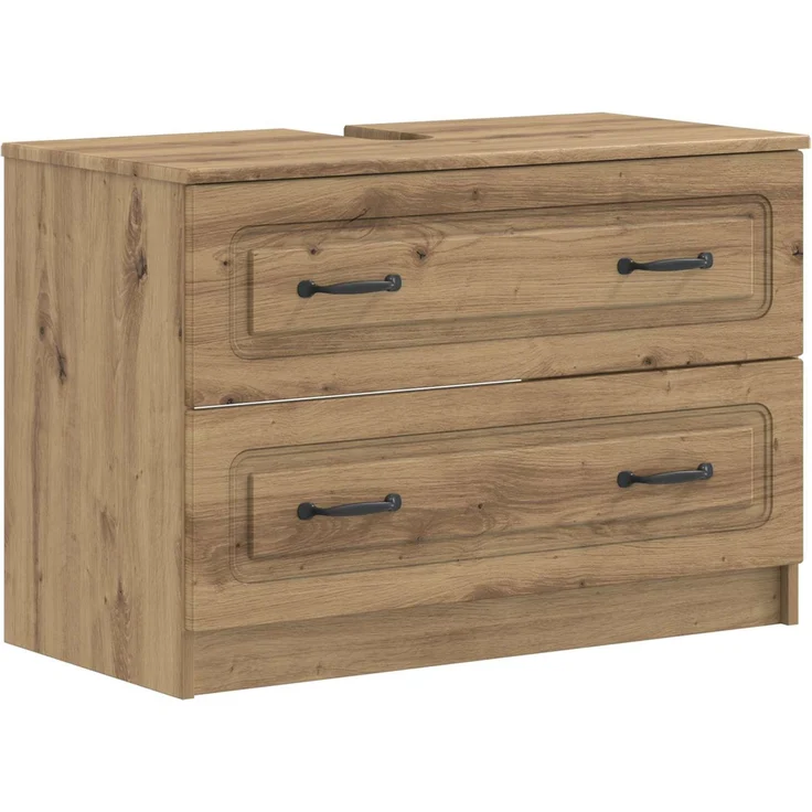 vidaXL 4-teiliges Badezimmer-Schrank-Set UTRECHT Artisan-Eiche 3417980 – Bild 5