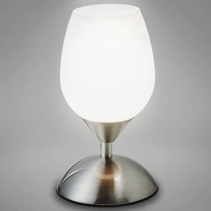 Tisch-Leuchte Lampe Touch Nachttischlampe Nacht-Licht Schreibtischlampe Büro E14 Tulpe – Bild 2