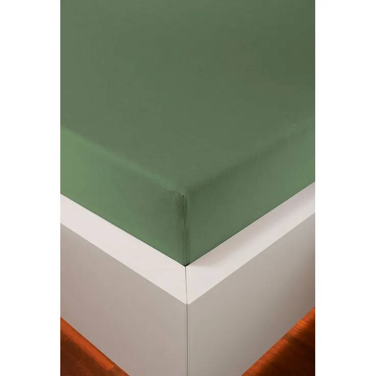 bellana Spannbettlaken Melone in Gr. 70x140, 90x200, 140x200 oder 180x200 cm, Mako-Jersey, Gummizug: rundum, (1 Stück), Baumwolle, Matratzen bis 10 cm Höhe, Spannbetttuch auch für Kinder
