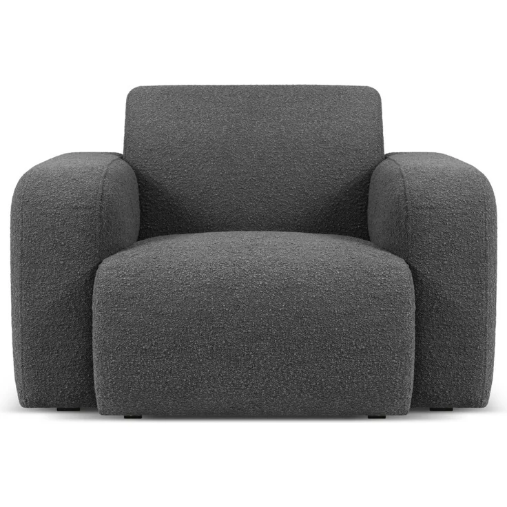 Micadoni Sessel Molino Boucle Dunkelgrau – Bild 1