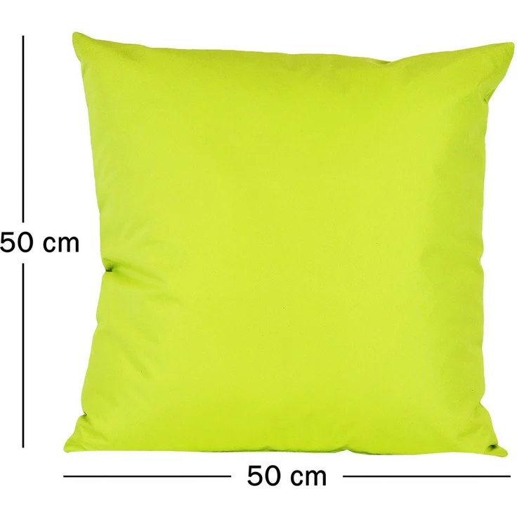 JACK Kissenbezüge 2er Set 50x50cm Outdoor Wasserfest, (2 Stück), 2x Kissenhülle, strapazierfähig, wasserabweisend, Innen & Außen – Bild 4