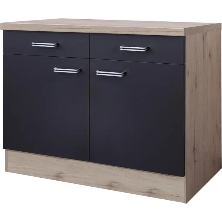 Flex-Well Unterschrank Antigua (B x H x T) 100 x 86 x 60 cm, für viel Stauraum – Bild 1