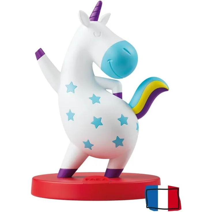 FABA Fantastisches Einhorn-Songs – Spielzeug, Lerninhalte, französische Version, Kinder ab 3 Jahren