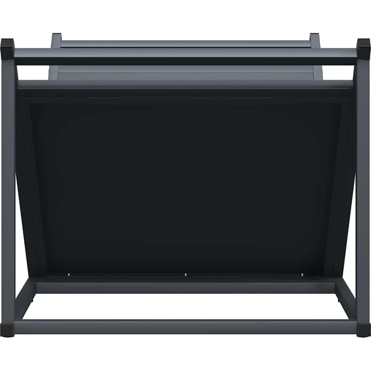 vidaXL Brennholzregal Anthrazit 70x43x34,5 cm Kaltgewalzter Stahl 864175 – Bild 5