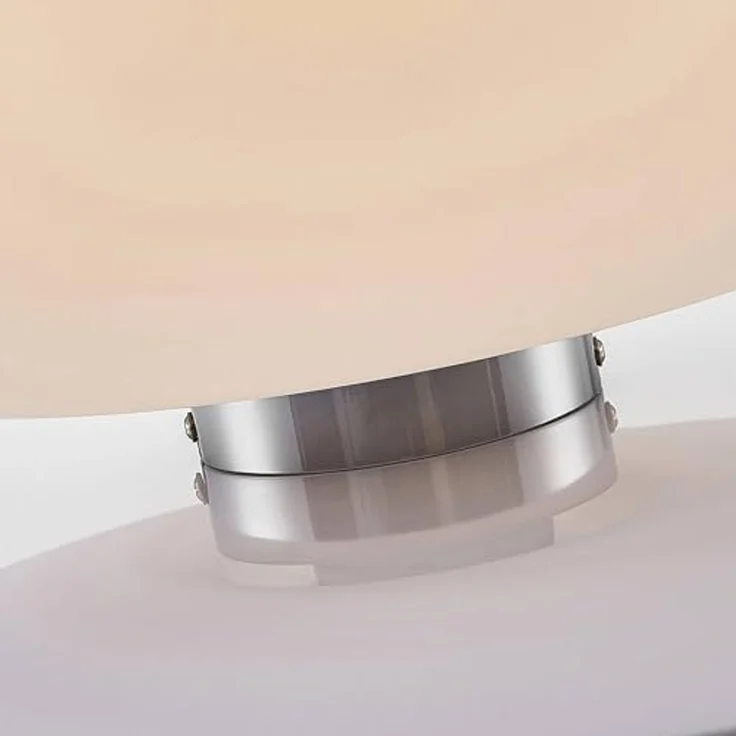 Lindby Deckenleuchten Bibiane, LED, Glas Weiß IP20, 1 x 15 W – Bild 7