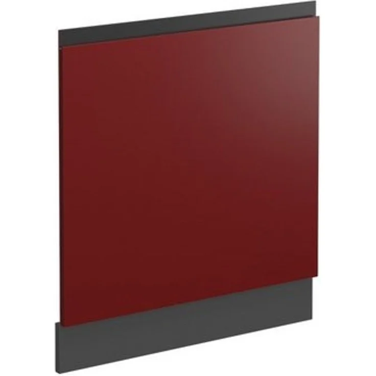 Frontblende R-Line Rot 59.6 cm J-Shape, ohne Arbeitsplatte Vicco – Bild 4