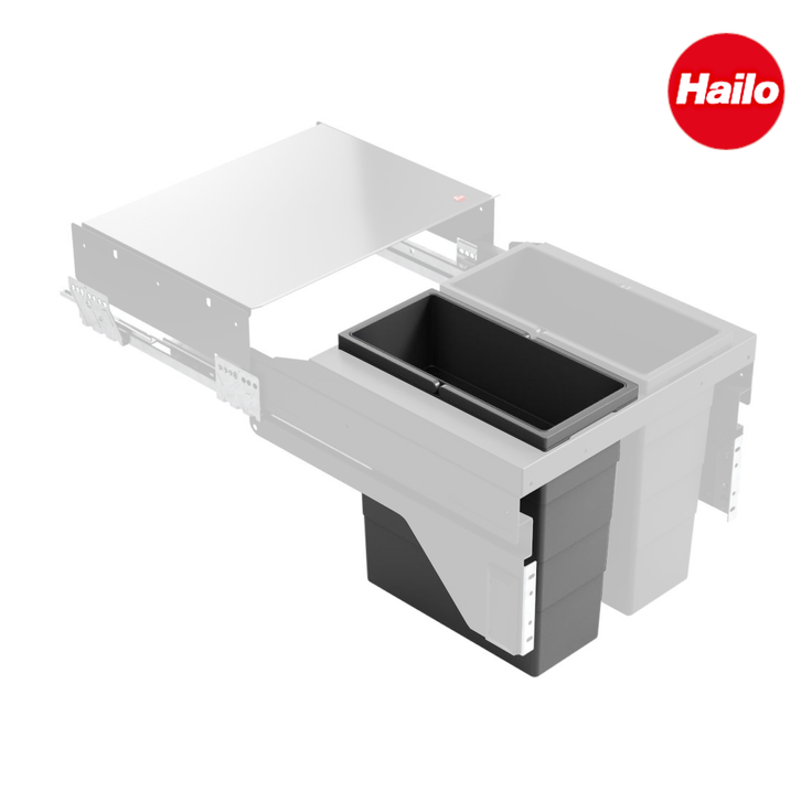 HAILO 1129929 Ersatzeimer 14 Liter für AS Cargo Soft short 500 dunkelgrau / Ersatzteil – Bild 4