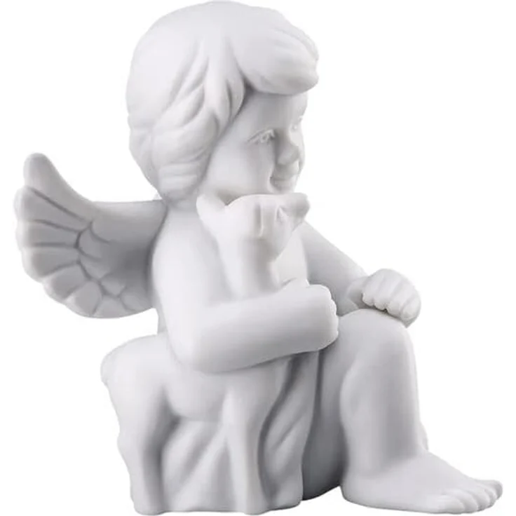 Rosenthal Selection Engel mit Bambi Klein Weiss Matt – Bild 5