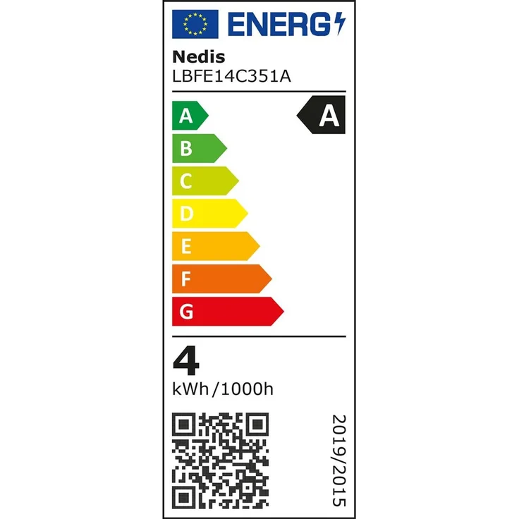 LED-Filament-Lampe E14 | Kerze | 2.2 W | 470 lm | 2700 K | Warmweiss | Retro Style | 1 Stück | Klar – Bild 3