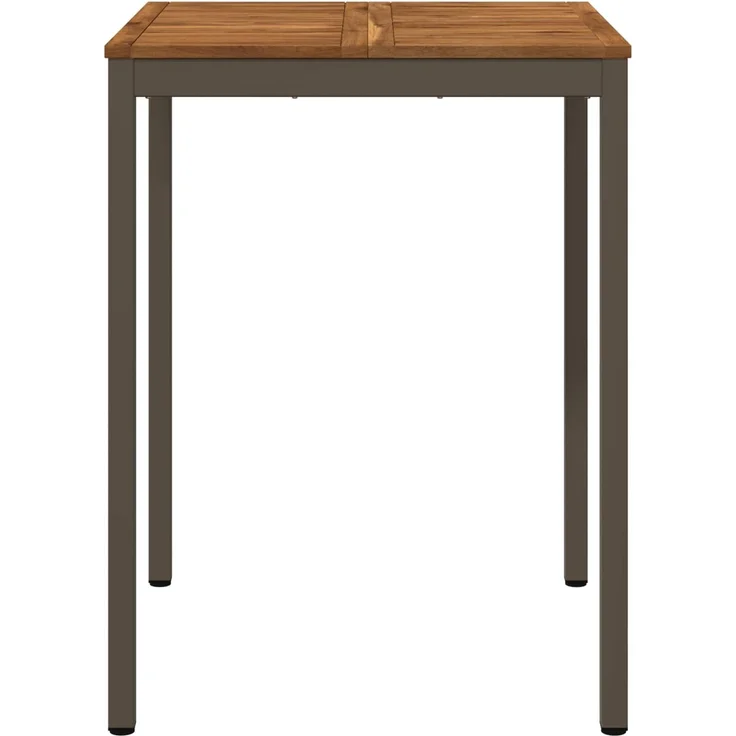 vidaXL Gartenbar-Tisch NAARDEN Natur und Kaffee 80 x 80,5 x 105 cm 901339 – Bild 3