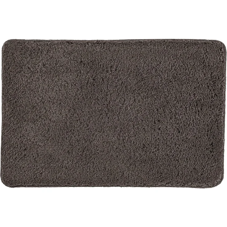 Kleine Wolke Badematte »Scott«, Badvorleger, Badezimmer Teppich, Höhe 12 mm, rutschhemmend beschichtet, fußbodenheizungsgeeignet, Polyester, rechteckig, Badteppich, Uni Farben, weich & kuschelig – Bild 1