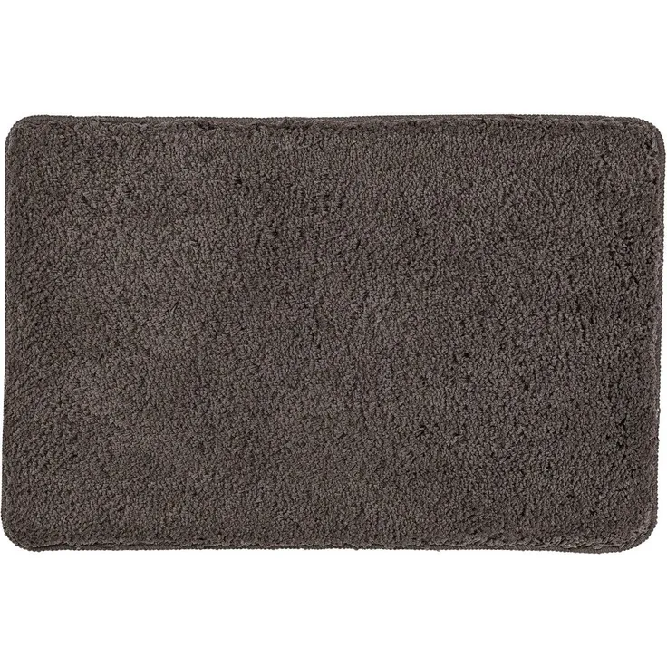 Kleine Wolke Badematte »Scott«, Badvorleger, Badezimmer Teppich, Höhe 12 mm, rutschhemmend beschichtet, fußbodenheizungsgeeignet, Polyester, rechteckig, Badteppich, Uni Farben, weich & kuschelig