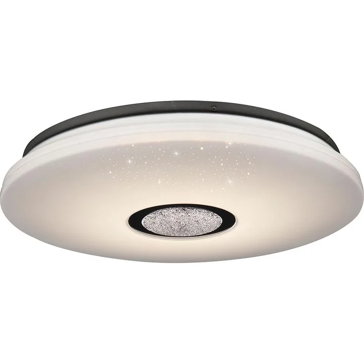 LED Deckenleuchte, Diamondeffekt, Dimmbar, D 59 cm