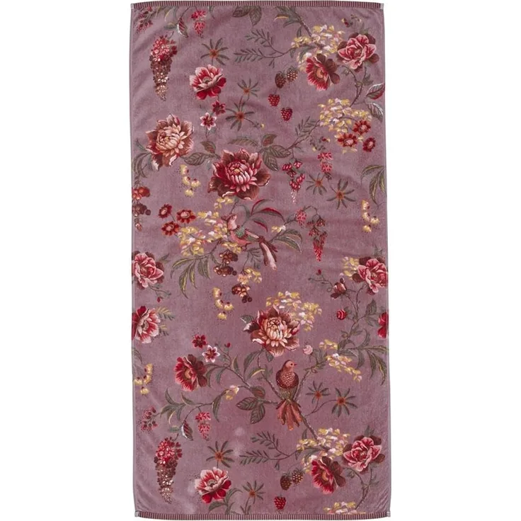 Pip Studio Duschtuch Secret Garden Mauve (70x140 cm) 278601