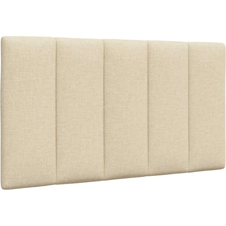 vidaXL Kopfteil-Kissen "Hanko" Creme 80 cm Stoff – Bild 1