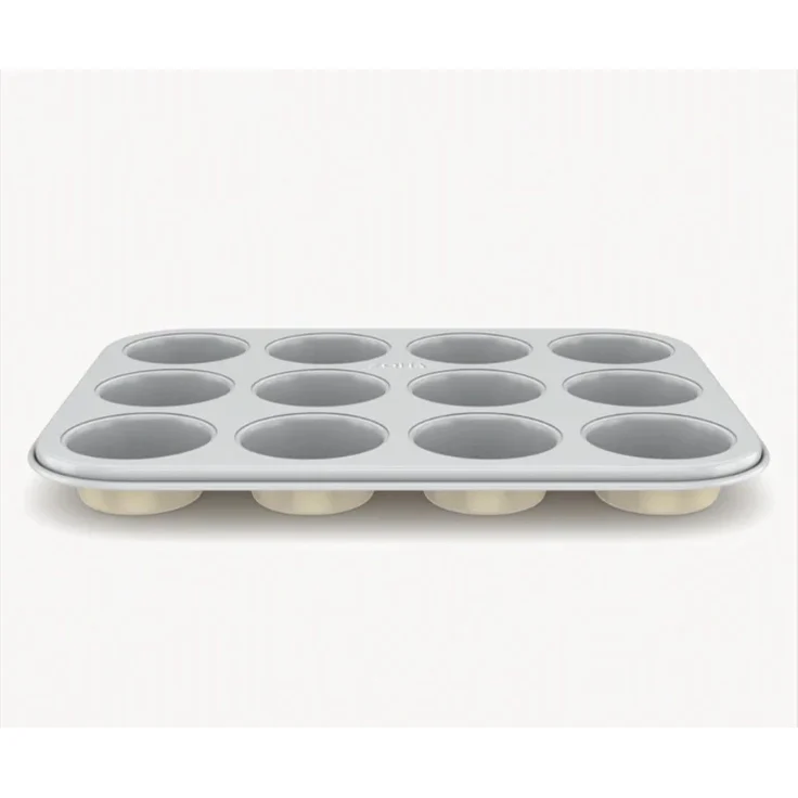 Muffinform für 12 Muffins mit Keramik-Antihaftbeschichtung - 35 x 26,5 x 3 cm – Bild 1