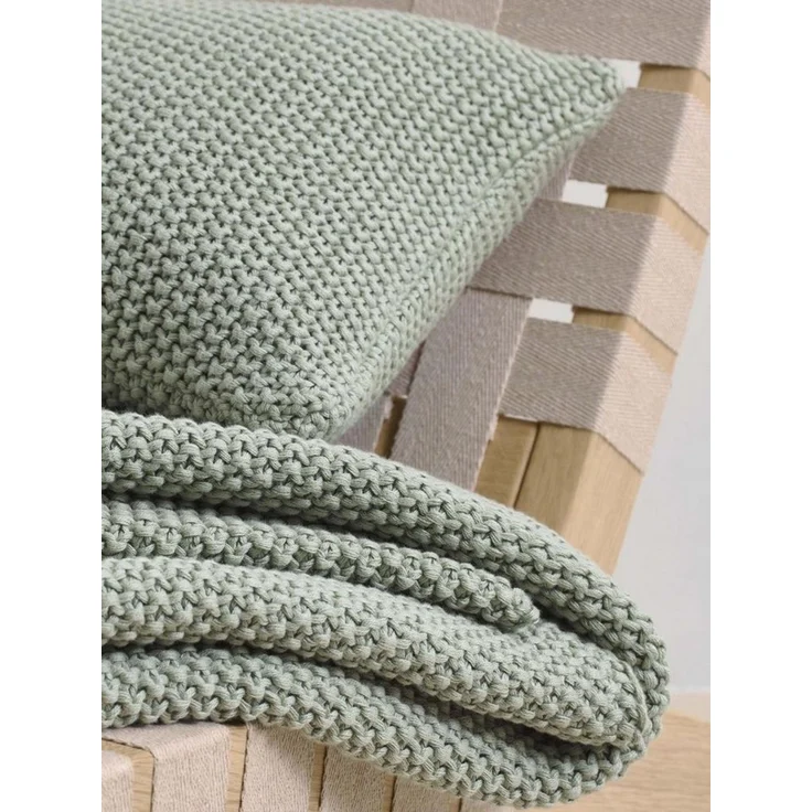 Marc O'Polo Home Dekokissen Nordic knit, aus gestrickter Baumwolle – Bild 2