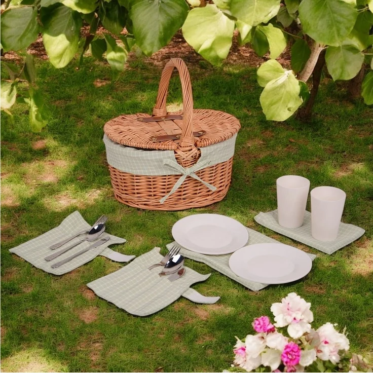 UNUS GARDEN Picknickkorb Picknickkorb Kinder – Bild 3