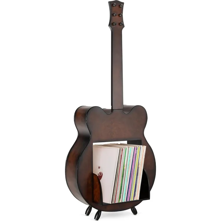 Stagecaptain CD-Regal SR-80 Schallplattenregal LP "Django", Schallplatten LP Regal aus Vollholz