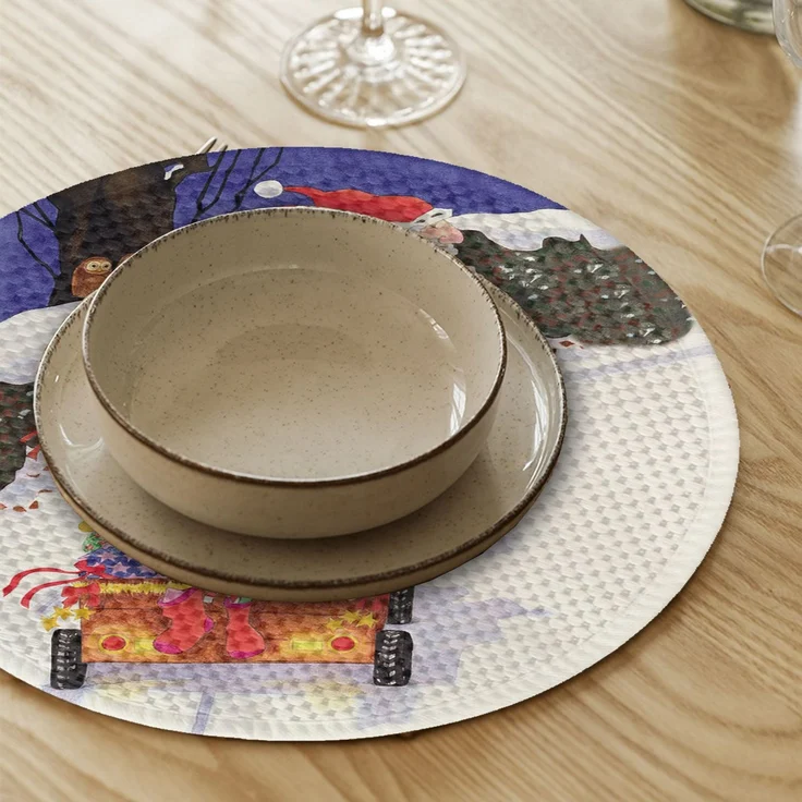 Hermia Concept '3211Supla' Tischset, Mehrfarbig, Ø 37 cm – Bild 2