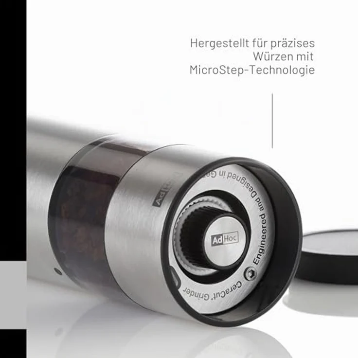 i.Mill Elektrische Salz- & Pfeffermühle – Präzise Gewürzmühle mit MicroStep-Tech... – Bild 4