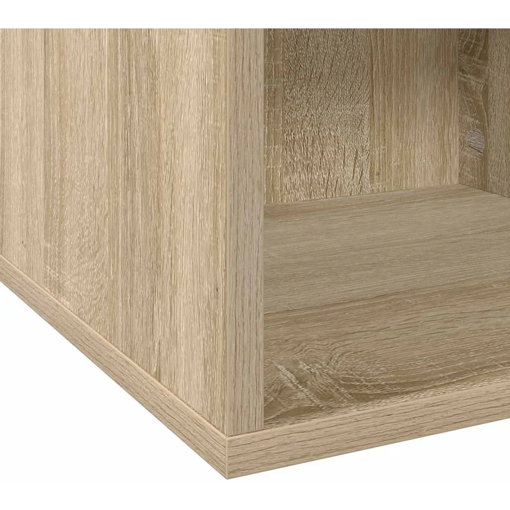 vidaXL Vinyl Album Box Sonoma-Eiche 37 x 36,5 x 38 cm Holzwerkstoff 8012846 – Bild 7