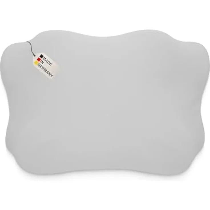 DUKAL Kissenbezug passend für Glückstoff (Ergo) / DOMANA / Zibroges Nackenkissen, (1 Stück), aus hochwertigem Doppel-Jersey, mit Spannumrandung, Made in Germany