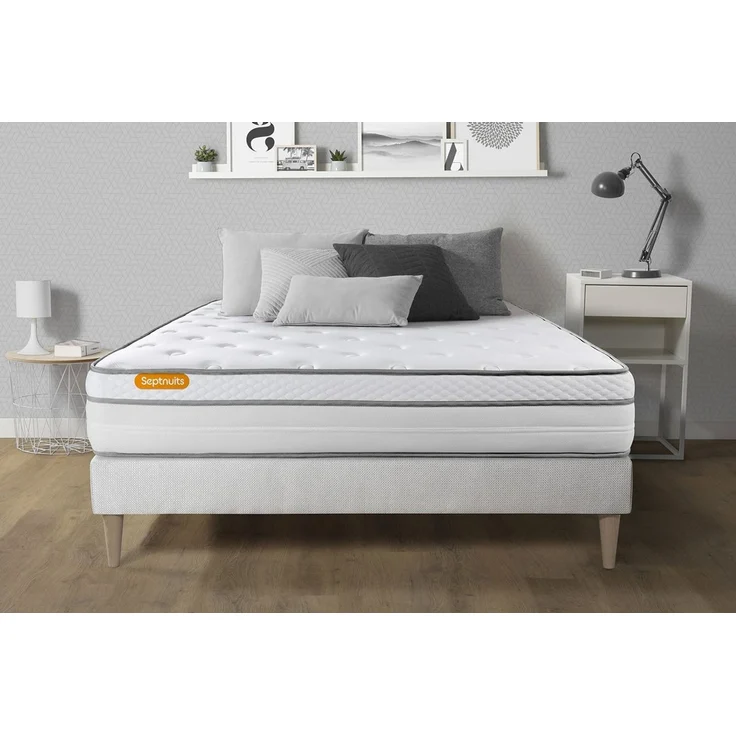 Matratzen- und Lattenrost-Set 200x200 cm - Memo Luxe – Bild 1