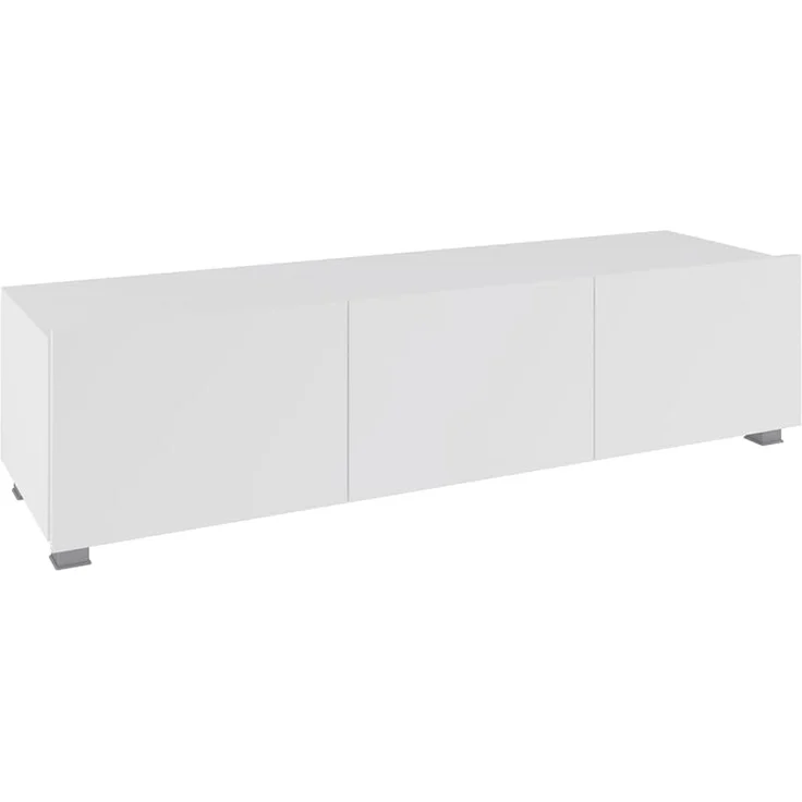 Lomadox Wohnzimmer-Set CAIRNS-132, (Mega-Spar-Set, 3-St, 3-tlg), in weiß Hochglanz, Modern, grifflos – Bild 3