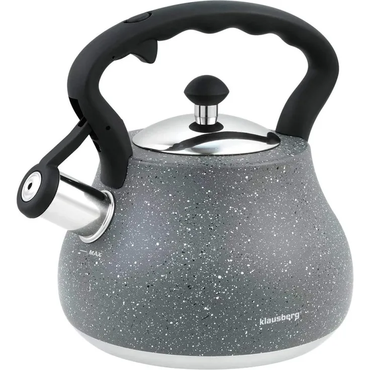 Klausberg Klausberg Wasserkocher mit Pfeife 2,7l 7753