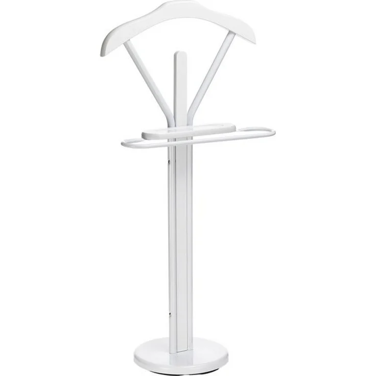 IDIMEX Herrendiener MATTEO, Herrendiener aus Metall und MDF stummer Diener mit Ablage Kleiderbügel – Bild 2