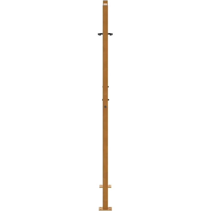 vidaXL Gartentor 100x150 cm Wetterfester Stahl Blattdesign 4100966 – Bild 6