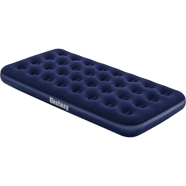 Bestway Luftmatratze Aufblasbar Beflockt 188×99×22 cm 67001