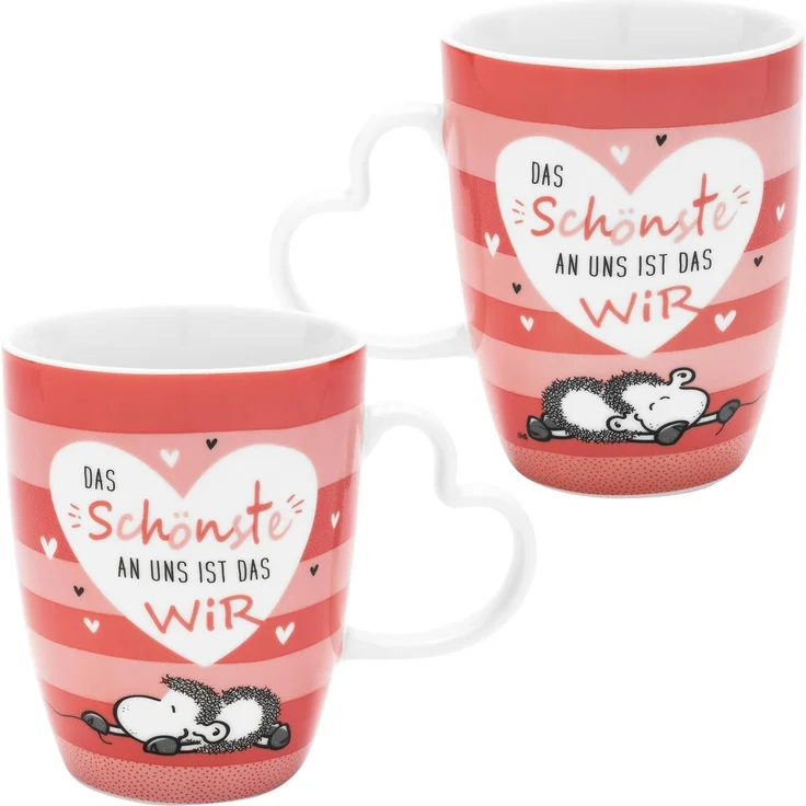 Tasse Tee- Kaffeetasse Kaffeebecher Set Geschenk 36cl Sheepworld SCHÖNSTE 073788 – Bild 1