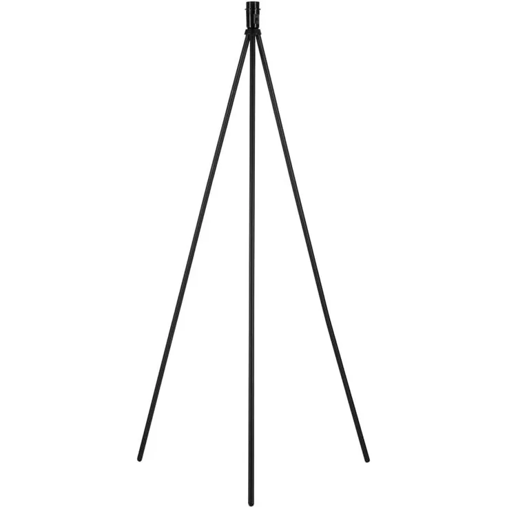 SLV No. 155490 FENDA E27 Stehleuchte mattschwarz ohne Schirm 134 cm