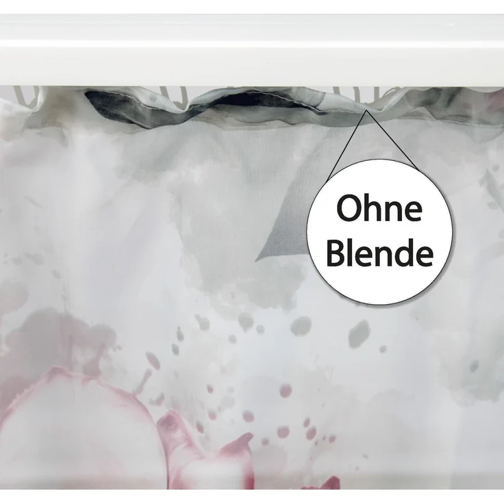 Bestlivings 1-3 Läufige Vorhangschiene mit Innenlauf aus Kunststoff und Kunststoff Blende Weiß 480cm 2-läufig – Bild 5