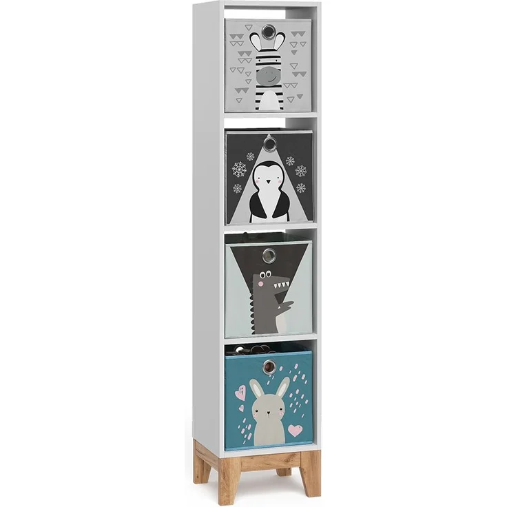 Vitalispa Kinderregal Weiß/Artisan 35.2 x 159.5 cm, Malia – Bild 6