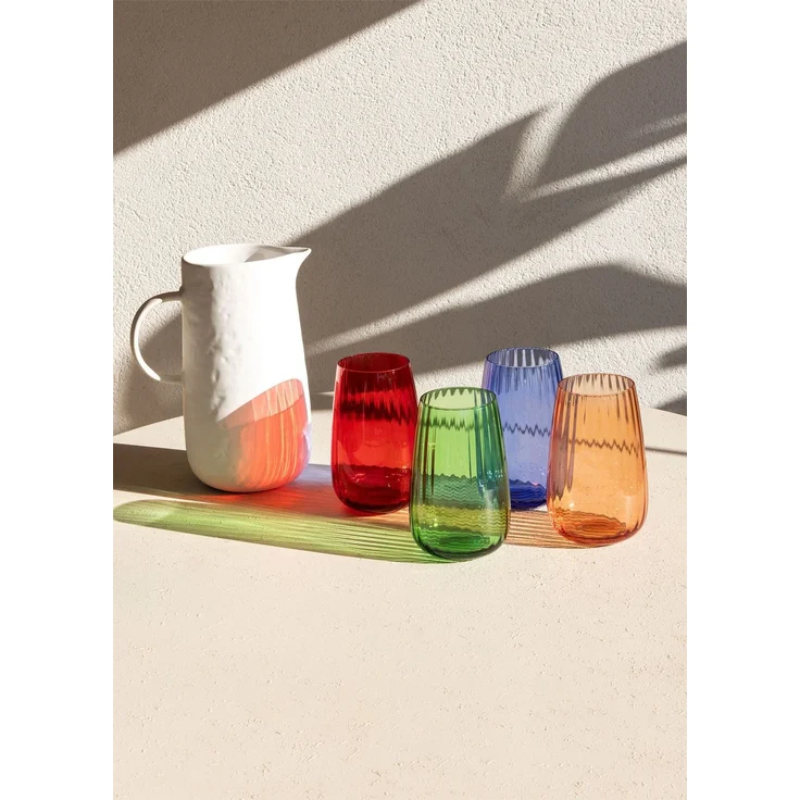 Hermia Concept 'BRD0123' Glas, Orange, 9 x 9 x 14 cm, 600 ml – Bild 2