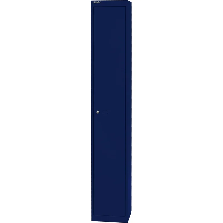 Bisley Garderobenschrank Office, 1 Abteil, 1 Fach, T 305 mm, Farbe oxfordblau – Bild 3