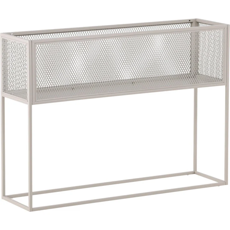 Livetastic Bücherwand, Beige, Metall, stehend, 110x80x30 cm, für Wohnzimmer und Regale
