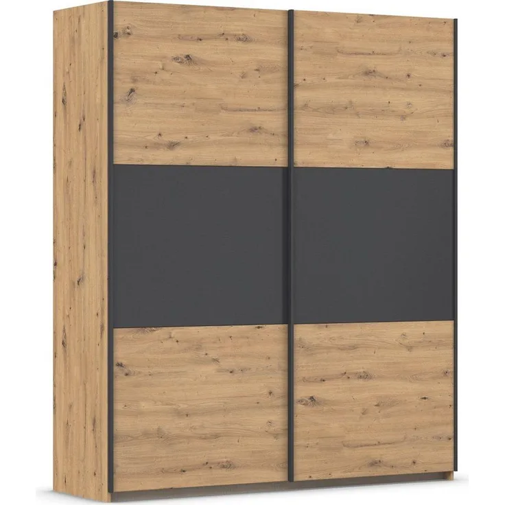 rauch Schwebetürenschrank Kleiderschrank Schrank Garderobe Garderobenschrank Wäscheschrank NEO (in 3 verschiedenen Ausstattungen BASIC/CLASSIC/PREMIUM) mit großzügigem Stauraum und vielfältigen Farbkombinationen