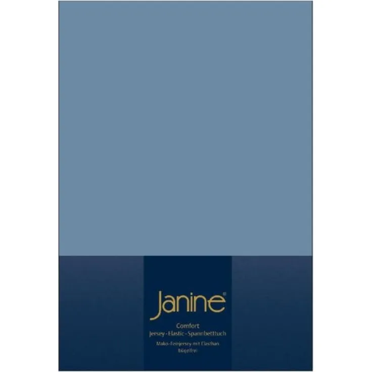 Janine Spannbettlaken ELASTIC 5002, Jersey-Elasthan, Gummizug: rundum, (1 Stück), für Matratzen bis 35 cm Höhe, 95% Baumwolle, hochwertig, langlebig