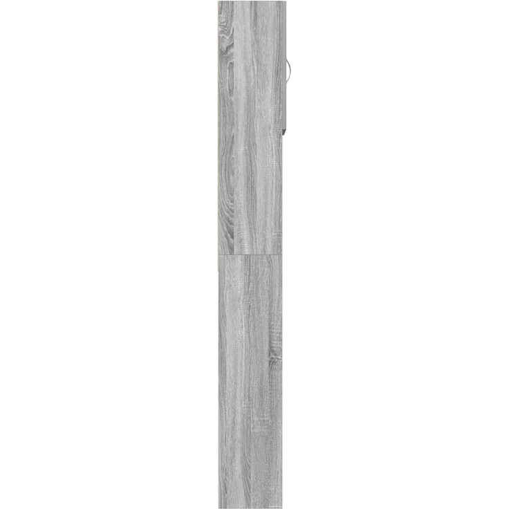 vidaXL Waschmaschinenschrank Grau Sonoma 64x24x190 cm Holzwerkstoff 859132 – Bild 6