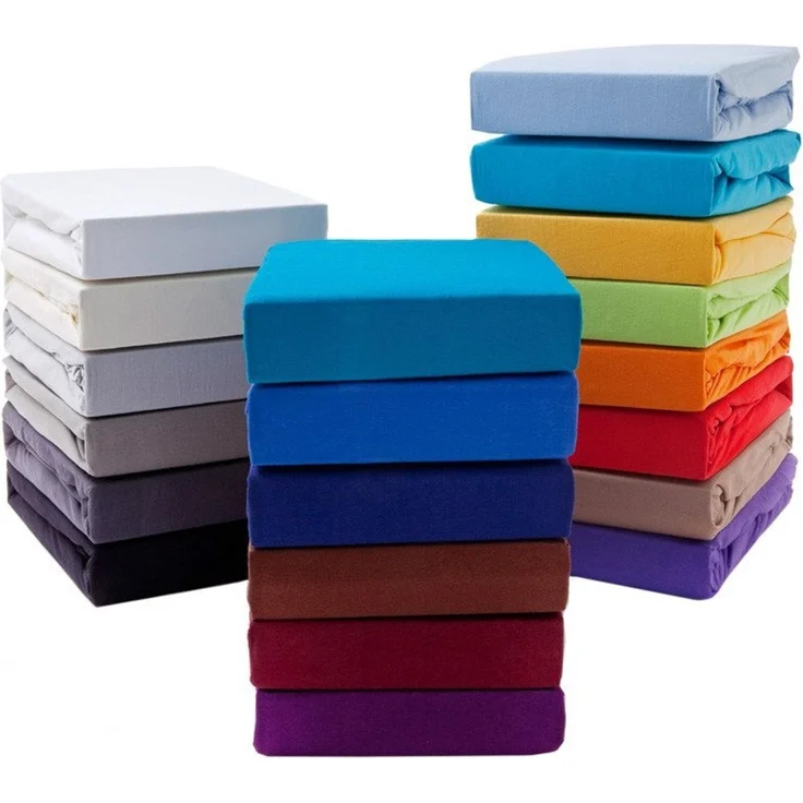 Hometex Premium Textiles Spannbettlaken Exclusive Topper-Spannbettlaken, Jersey, Für Matratzentopper und Boxspringbett Topper